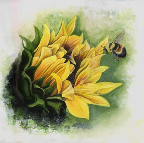 Bumblebee
Acrylic - SOLD